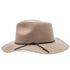 Monterey - Walrus Hats Light Brown Wool Felt Wide Brim Fedora Hat - H7010